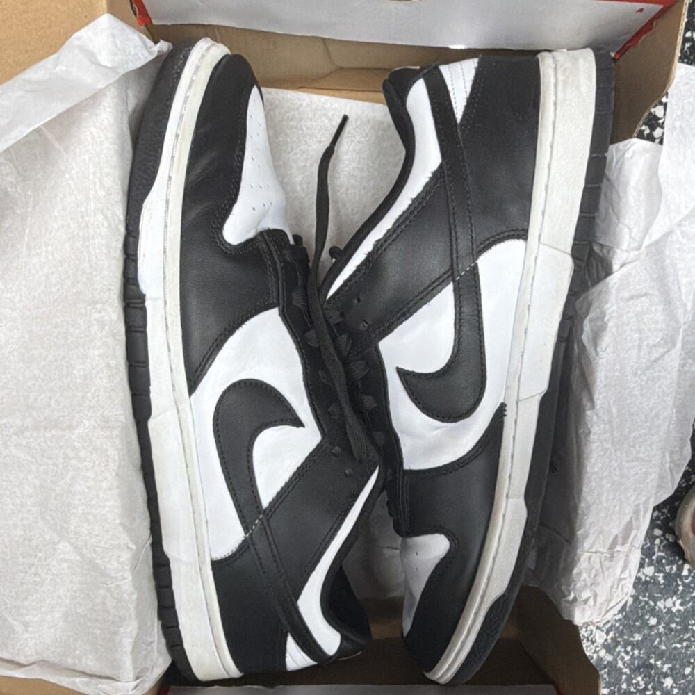 Nike Dunk Low Retro Black White Panda Men's Low Top Sneakers DD1391-100 2021